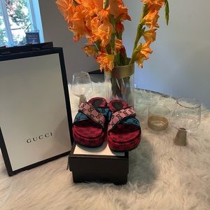 Gucci GG platform sandals💥 flash sale 💥